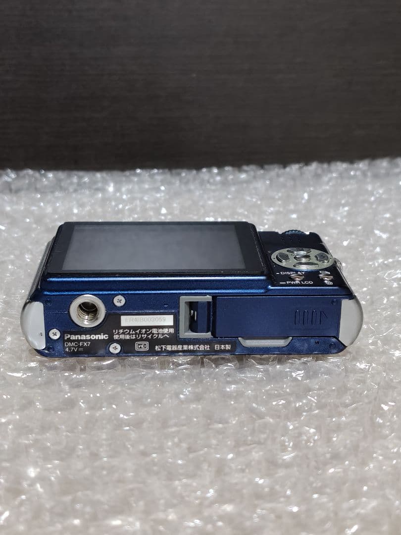 【動作確認済】パナソニックルミックス バッテリー２個SDカードオールドコンデジ