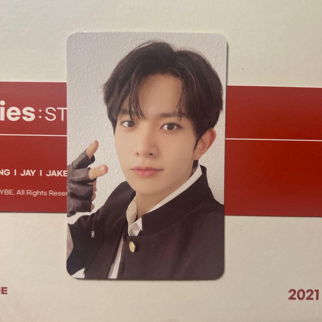 ENHYPEN memories:step2DVD ヒスン 学ラン 制服 トレカ