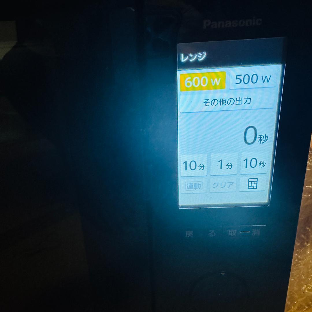 【ジャンク】Panasonic ビストロ オーブンレンジ NE-BS6A-K 黒