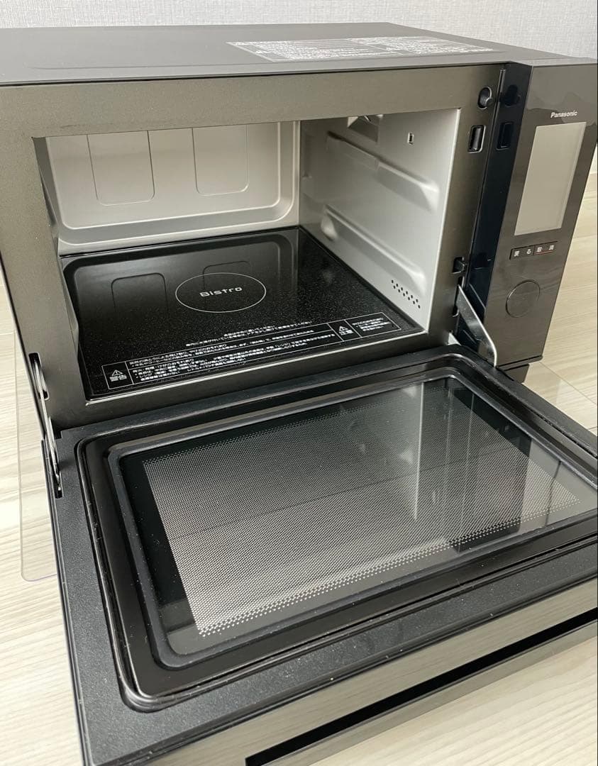 【ジャンク】Panasonic ビストロ オーブンレンジ NE-BS6A-K 黒