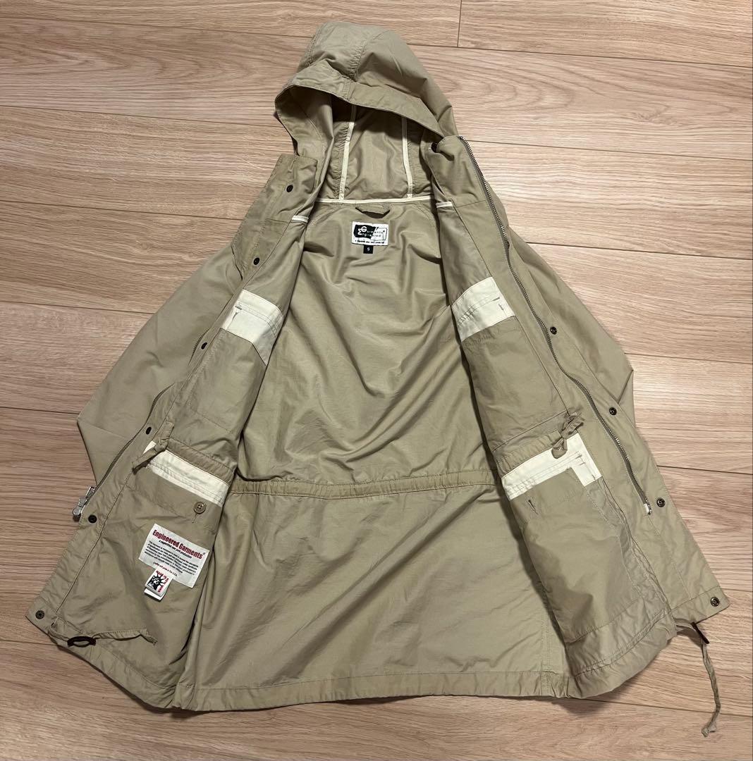 アメリカ製 エンジニアードガーメンツ マウンテンパーカー マウパ ベージュ S