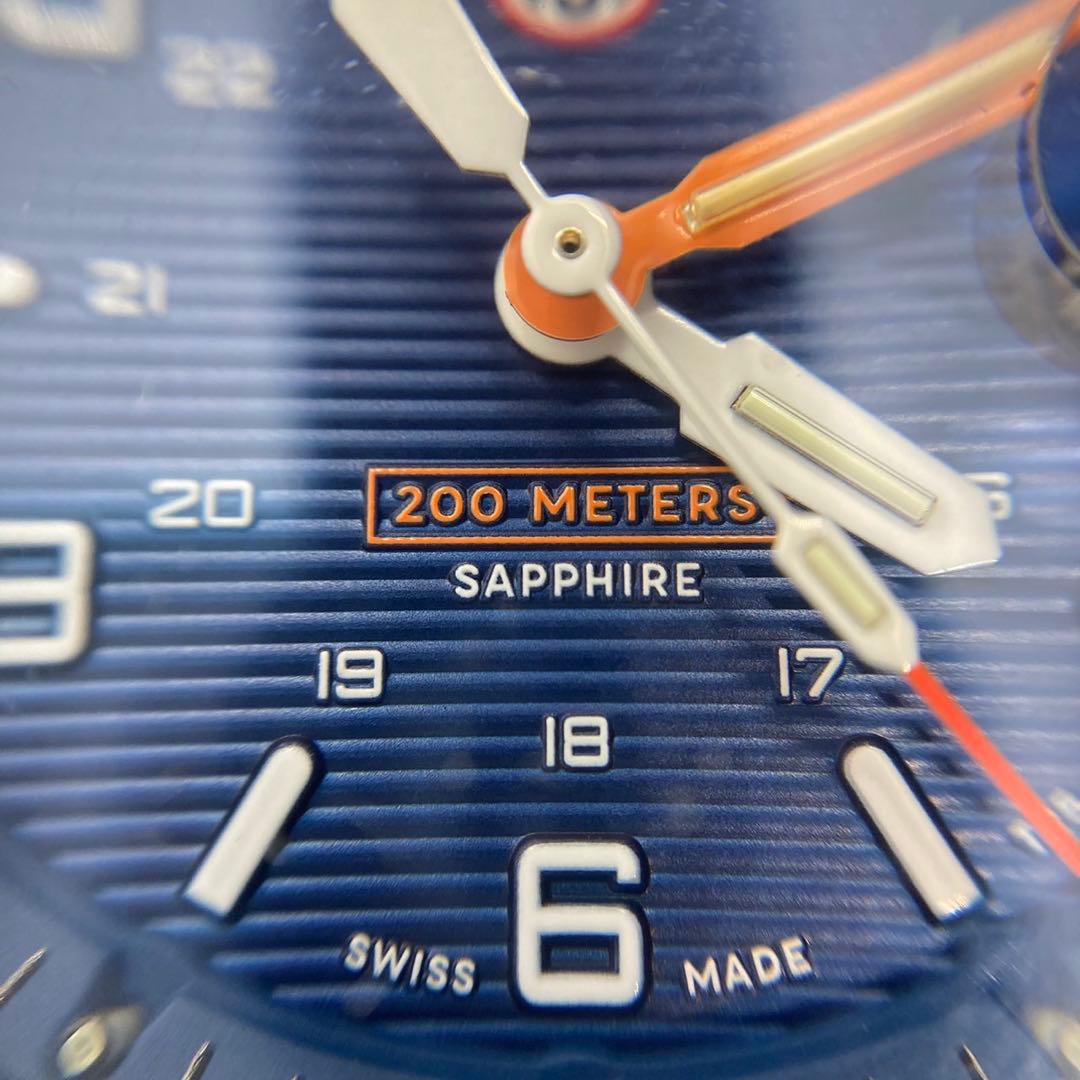 Luminox ルミノックス 稼働 オレンジベルト