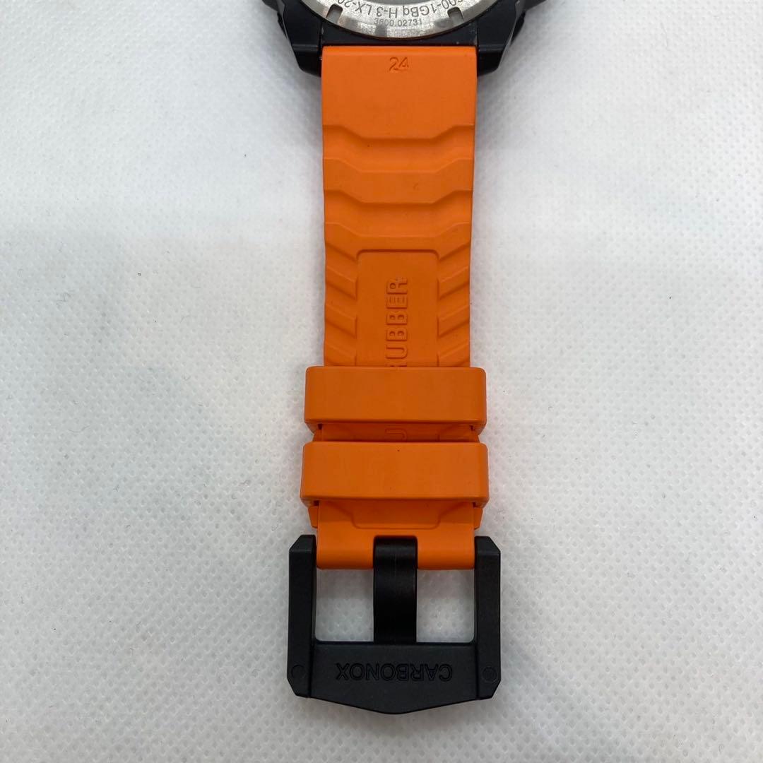 Luminox ルミノックス 稼働 オレンジベルト