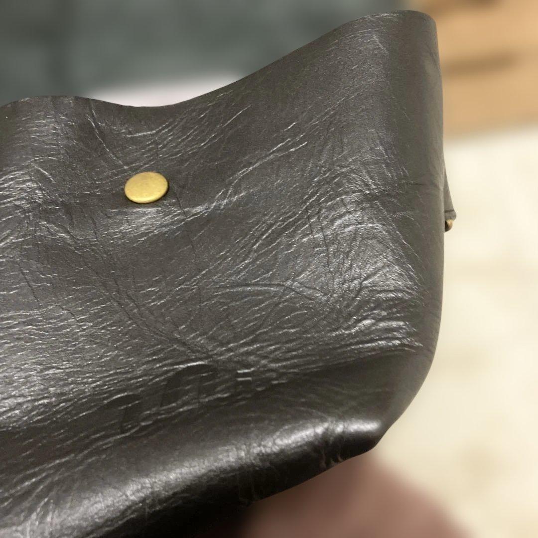 Uni&co. メッセンジャーバッグS LS オールレザー　ブラック　美品