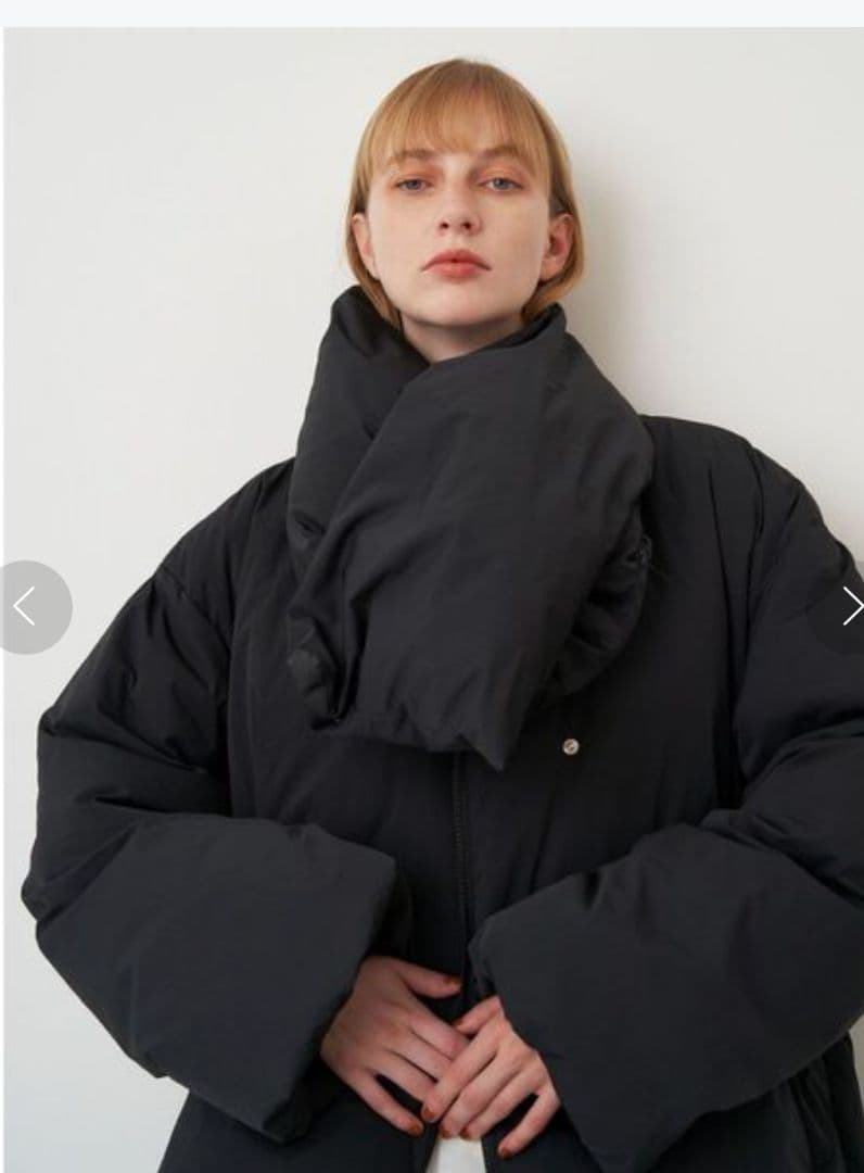 エレンディーク　オーバーサイズ ダウンジャケット ブラック