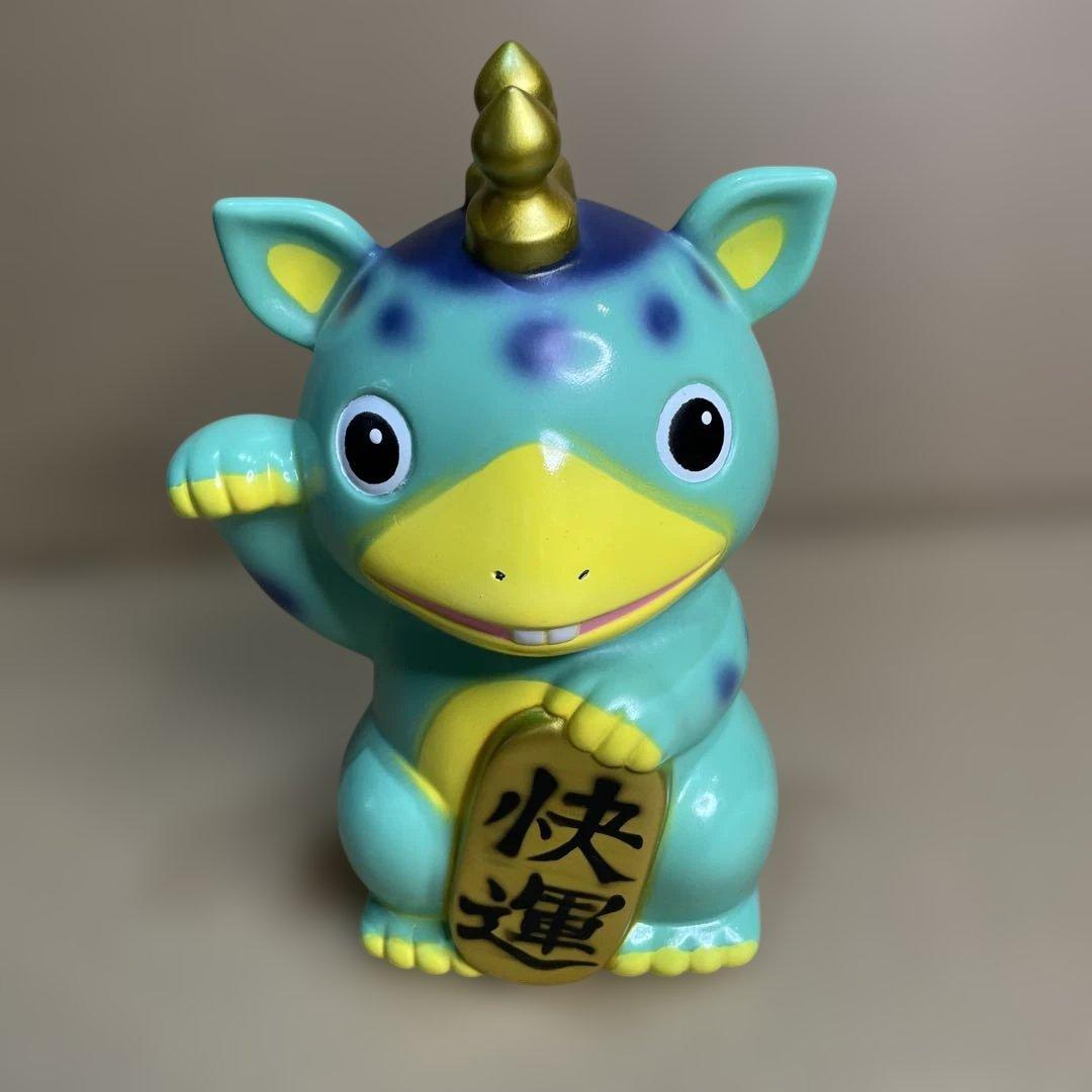 U.S.TOYS 快運! 招きブースカ 若草色 墓場の画廊