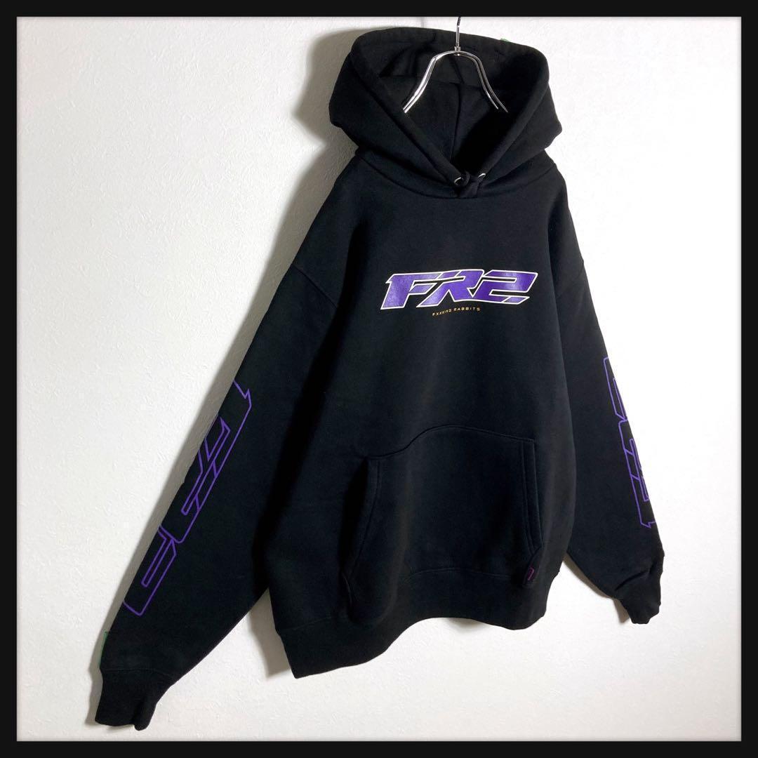 【激レア★美品】FR2 撫子 金髪 バイカーガール パーカー ブラック 即完売品