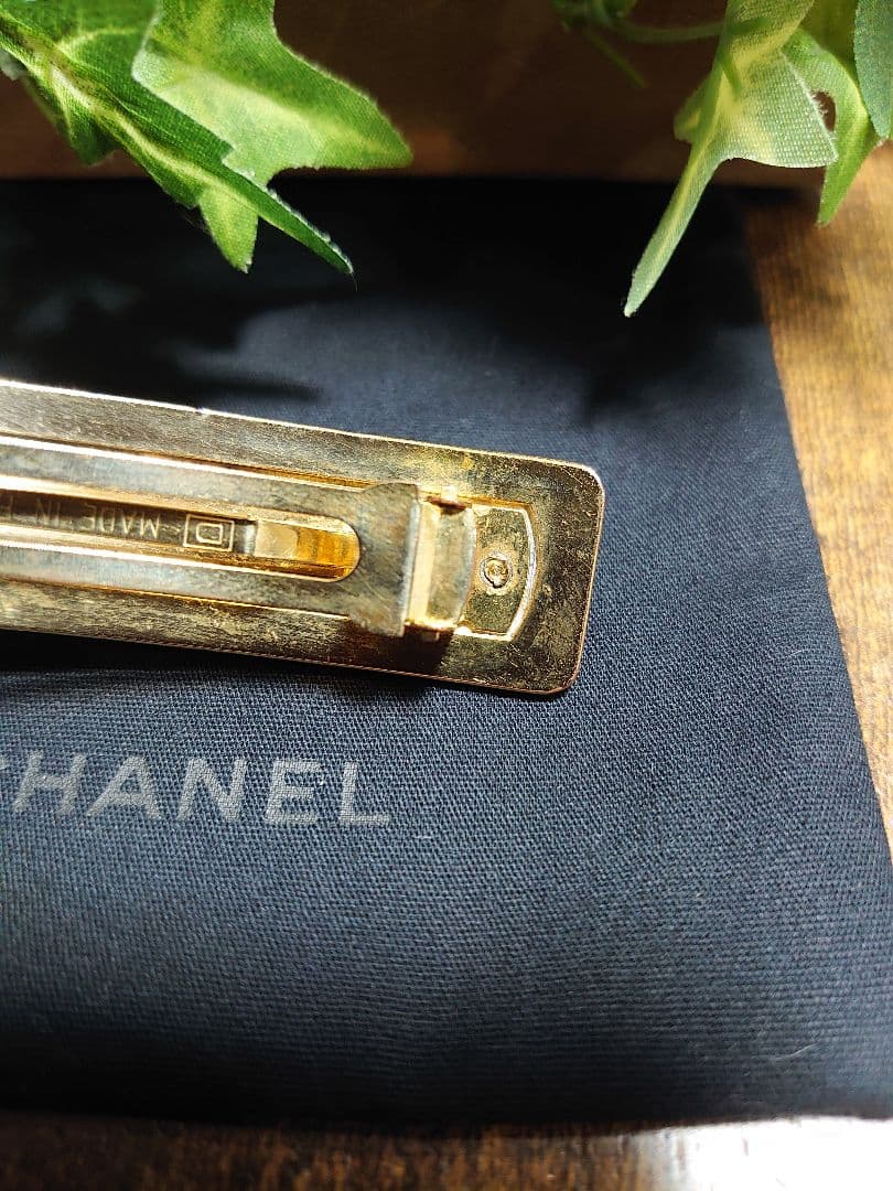 【CHANEL 正規品】バレッタ ヴィンテージ品