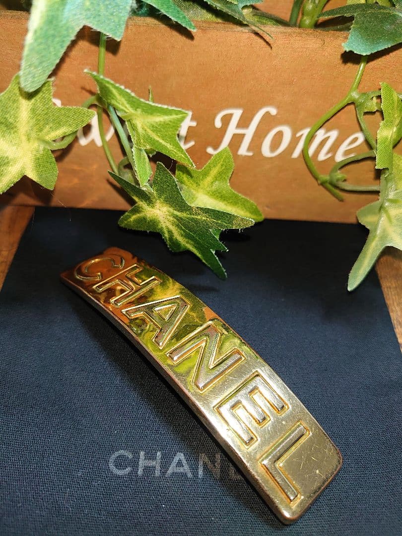 【CHANEL 正規品】バレッタ ヴィンテージ品
