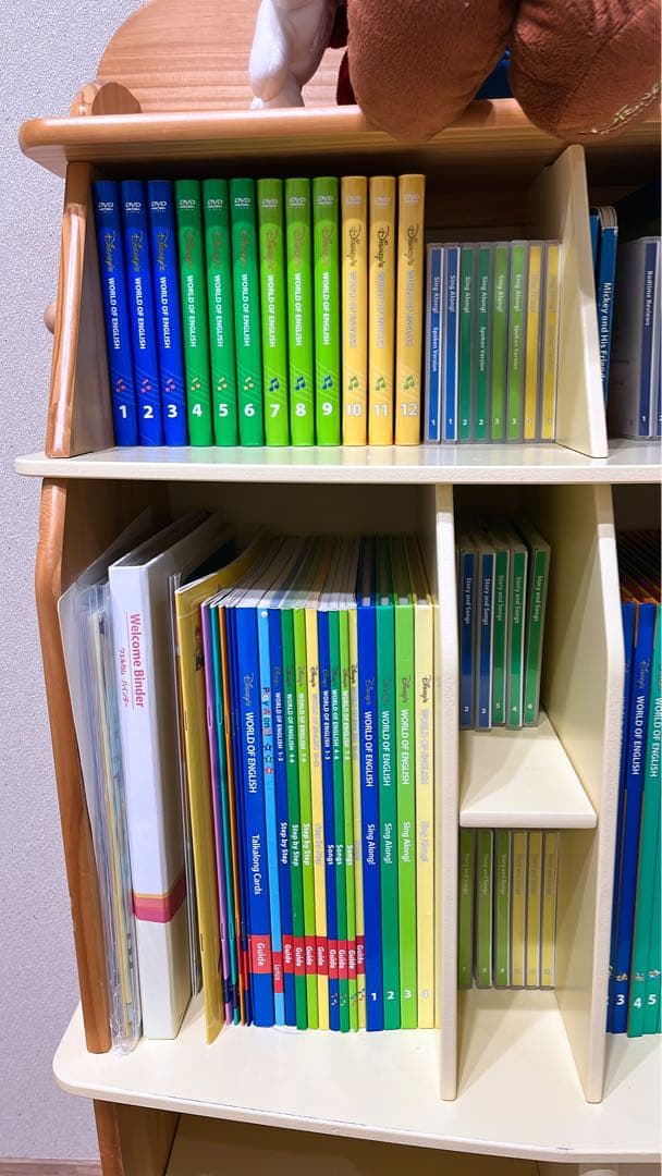 タコライス　1 DWE ディズニー英語システム 専用本棚付き