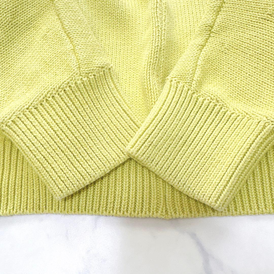 エブール ロンハーマン コットン カシミヤ ローゲージ ニット プルオーバー