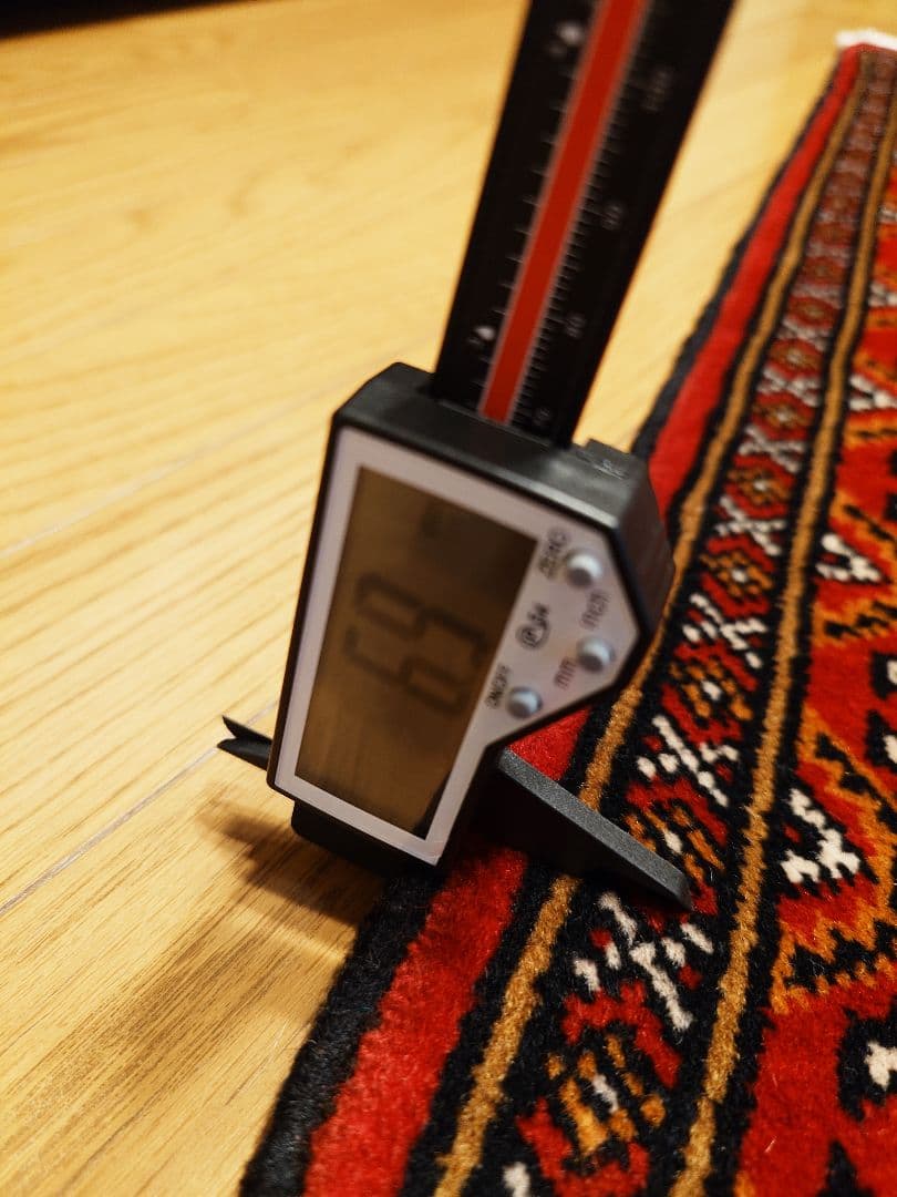 【gaogaoさま専用】ペルシャ絨毯トルクメン　トライバル　イラン手織り(15)