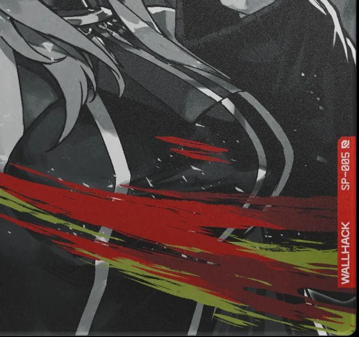 ガラスマウスパッド WALLHACK SP-005 獅白ぼたん