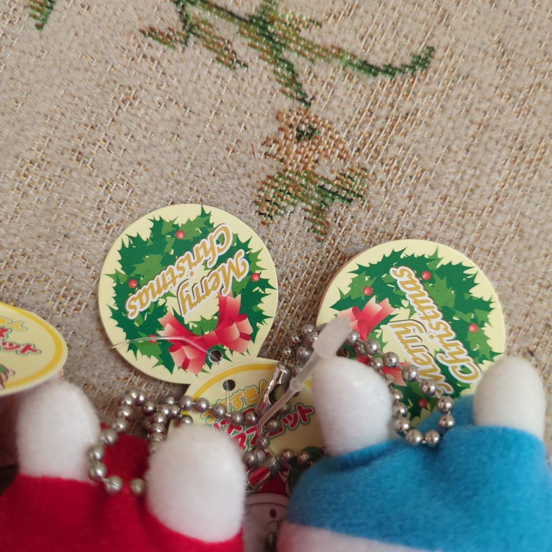 クリスマスうさずきんキーホルダー全種セット