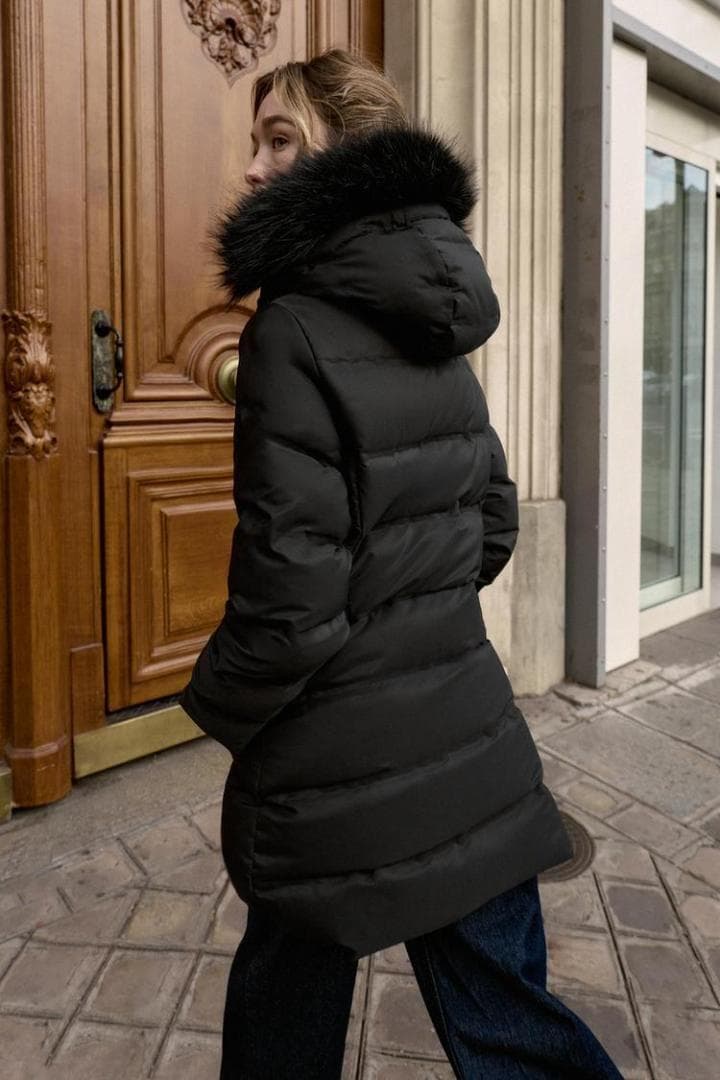 ❤️あいる❤️ mama撥水ウィンドブレーカーフード付きダウンジャケット M