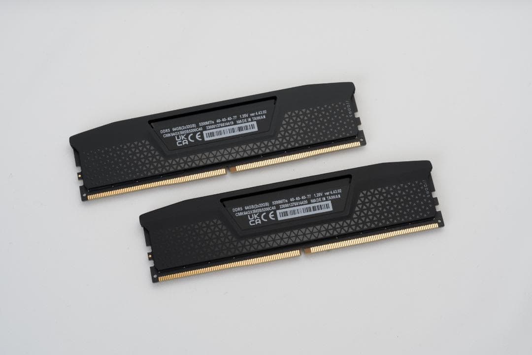 DDR5 PC5-41600 64GB デスクトップメモリ DDR5-5200