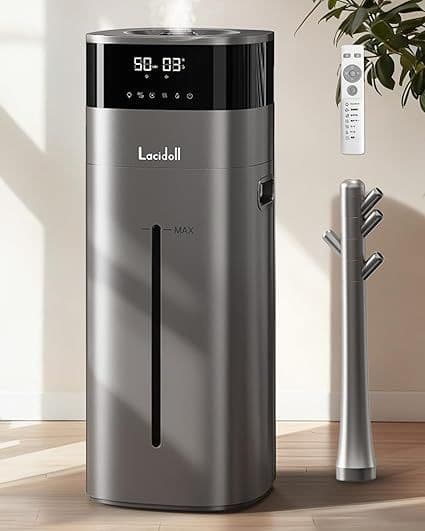 加湿器 大容量 スチーム式 ハイブリッド式 加熱式 20L タワー型 超音波