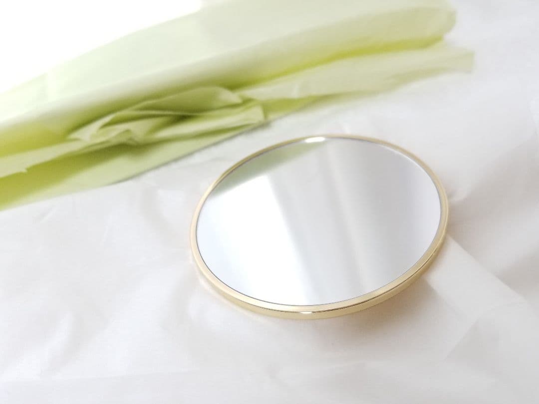 バーバリー新品未使用ミラー 未使用近ヘアゴム ノバチェックベージュ美品2点セット