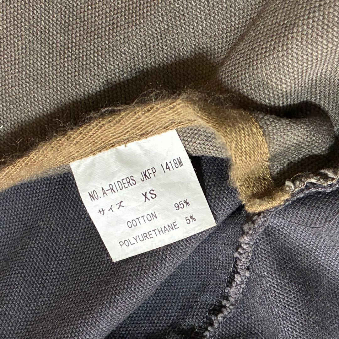 希少LGBミリタリー ジャケット ライダース ルグランブルーL.G.Bレア