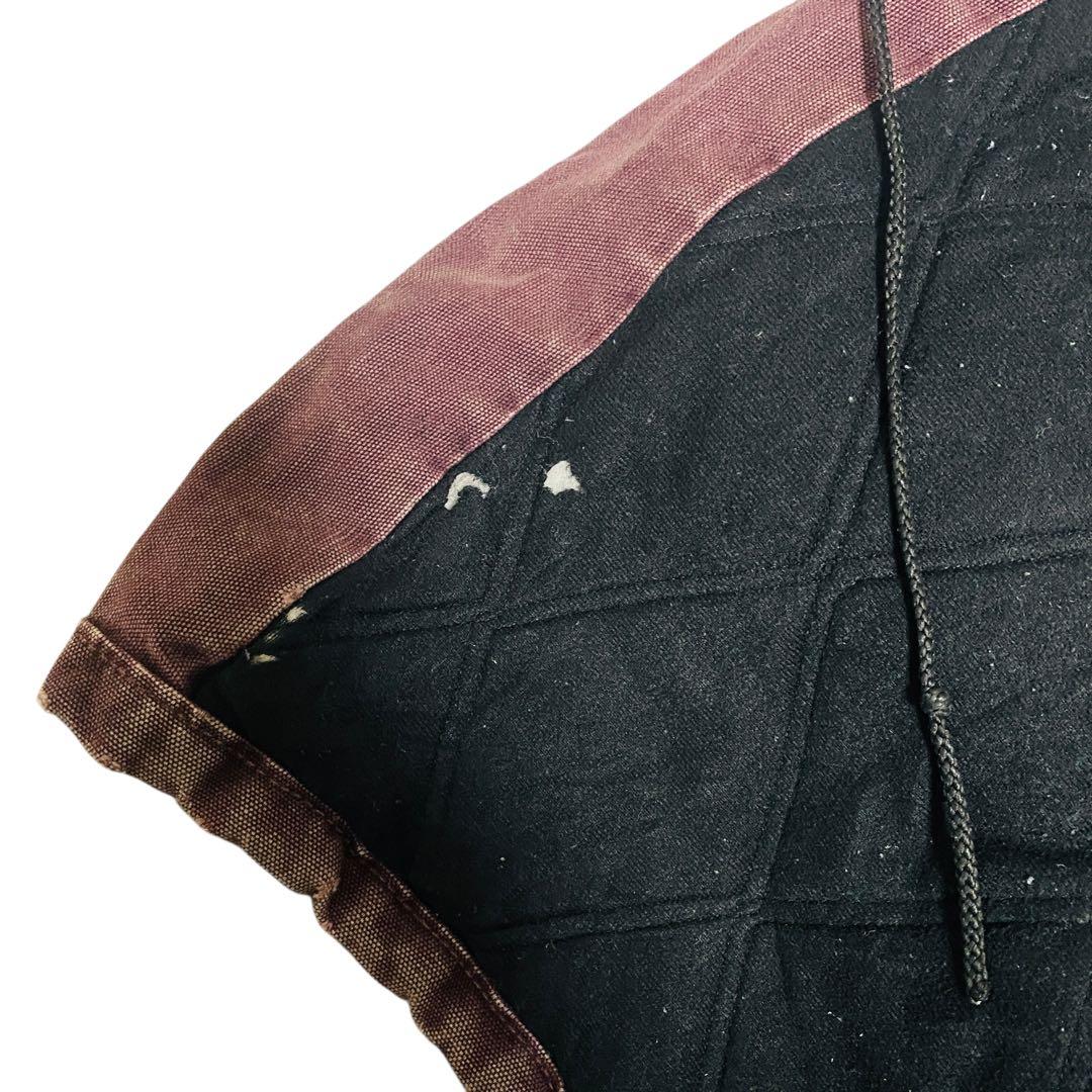カーハート　carhartt ダックワーク　ジャケット　襟コーデュロイ