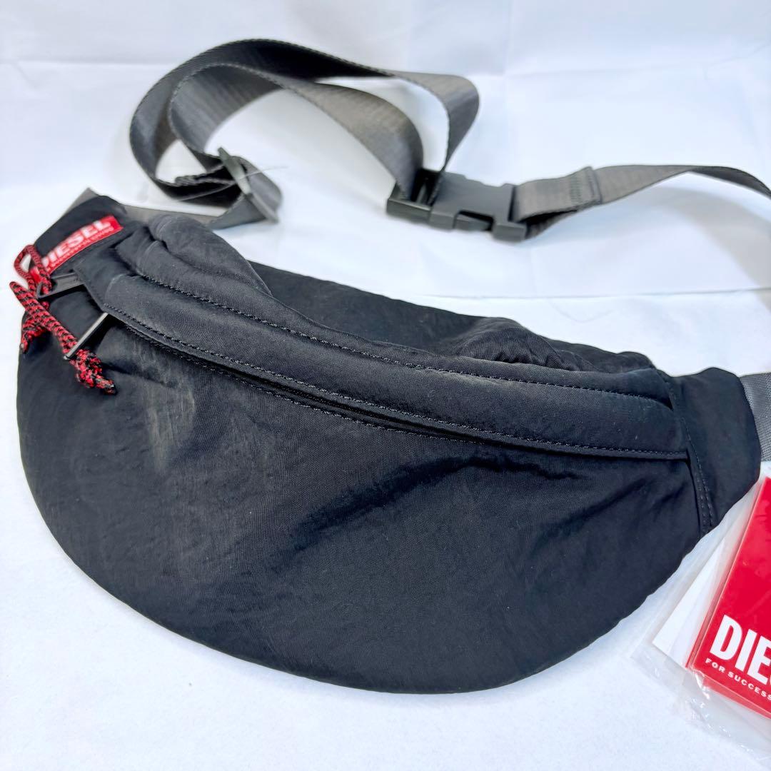 ディーゼル ボディバッグ ウエストバッグ ブラック