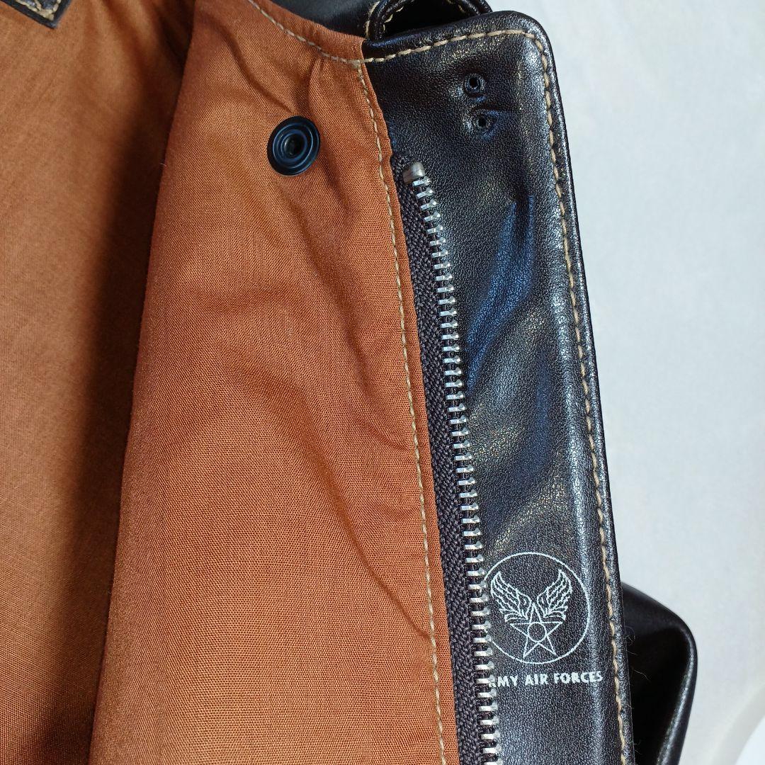 中田商店 モーガンメンフェスベル　A-2 フライトジャケット 焦茶　サイズ40