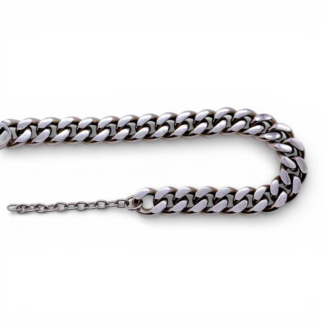 【美品✨】ディーゼル ネックレス 喜平チェーン シルバー