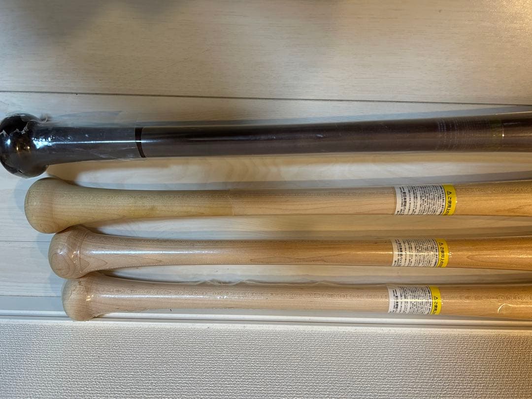 未開封ZETT 源田モデルプロフェッショナル バット 4本セット