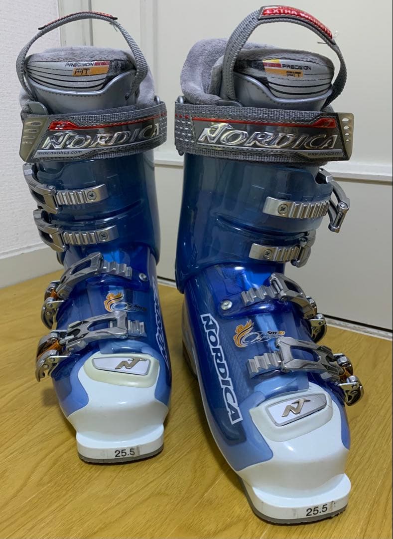 【NORDICA美品】ゲレンデで1回使用 女性用ブーツ25〜25.5cm