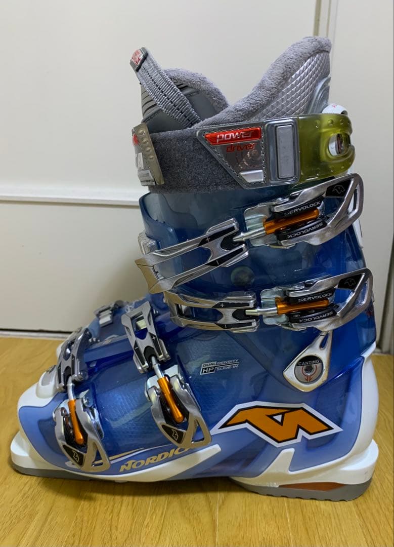 【NORDICA美品】ゲレンデで1回使用 女性用ブーツ25〜25.5cm