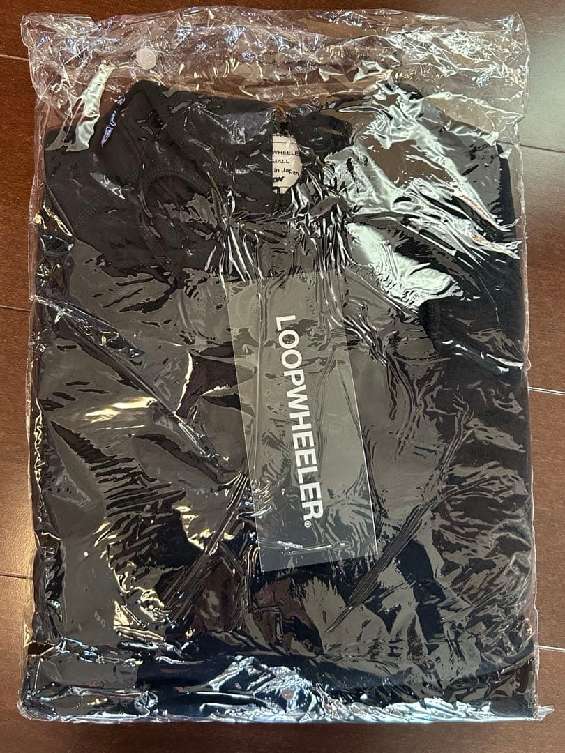 LOOPWHEELER レギュラーフィット(ブラック) S