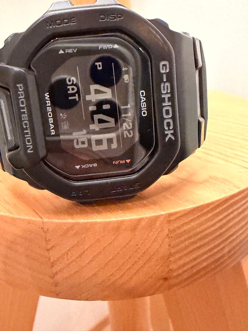 G-SHOCK デジタル腕時計 ブラック GBD-200 1JFガラスフィルム付