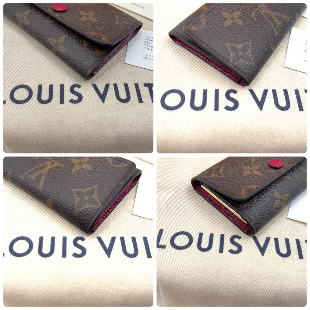 茶猫さま専用　ルイヴィトン 　IC　モノグラム　フューシャ　キーケース　802