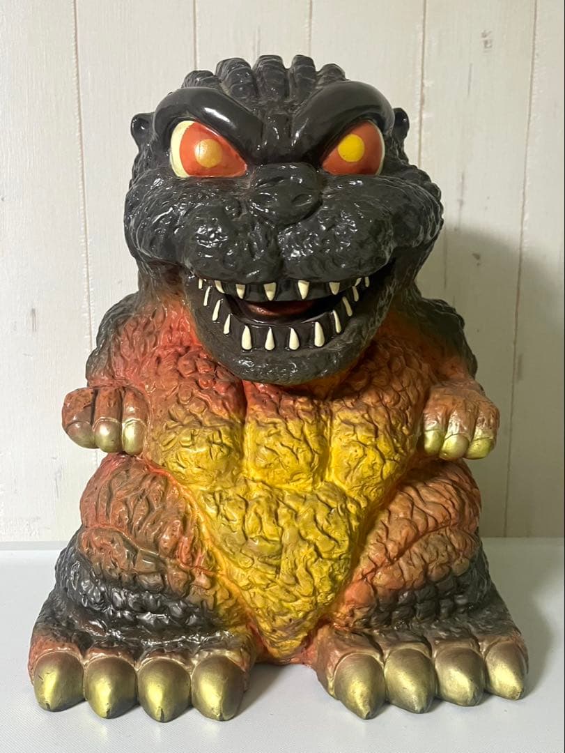 ゴジラ フィギュア貯金箱 約30cm