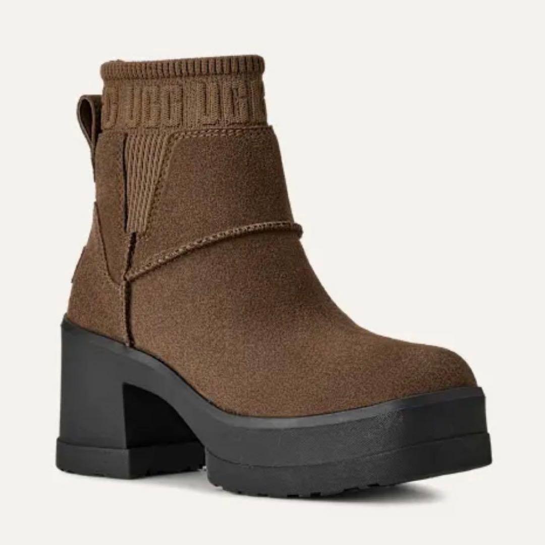 UGG モクシーチェルシー ブーツ ブラウン 箱付き