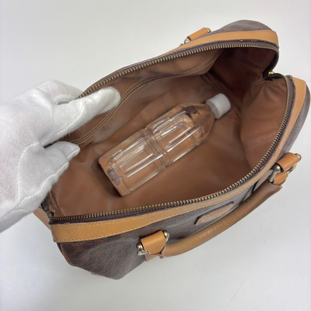 専用CELINE セリーヌ マカダム PVCレザー ボストンバッグ トリオンフ