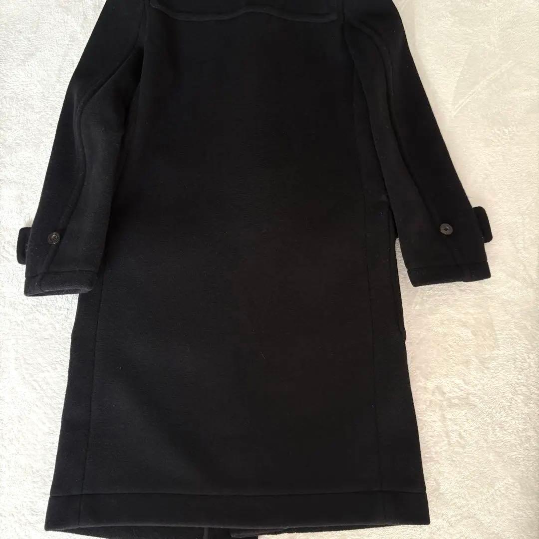 ほぼ未使用‼️HYKE ハイク ダッフルコート ロング 黒 ブラック