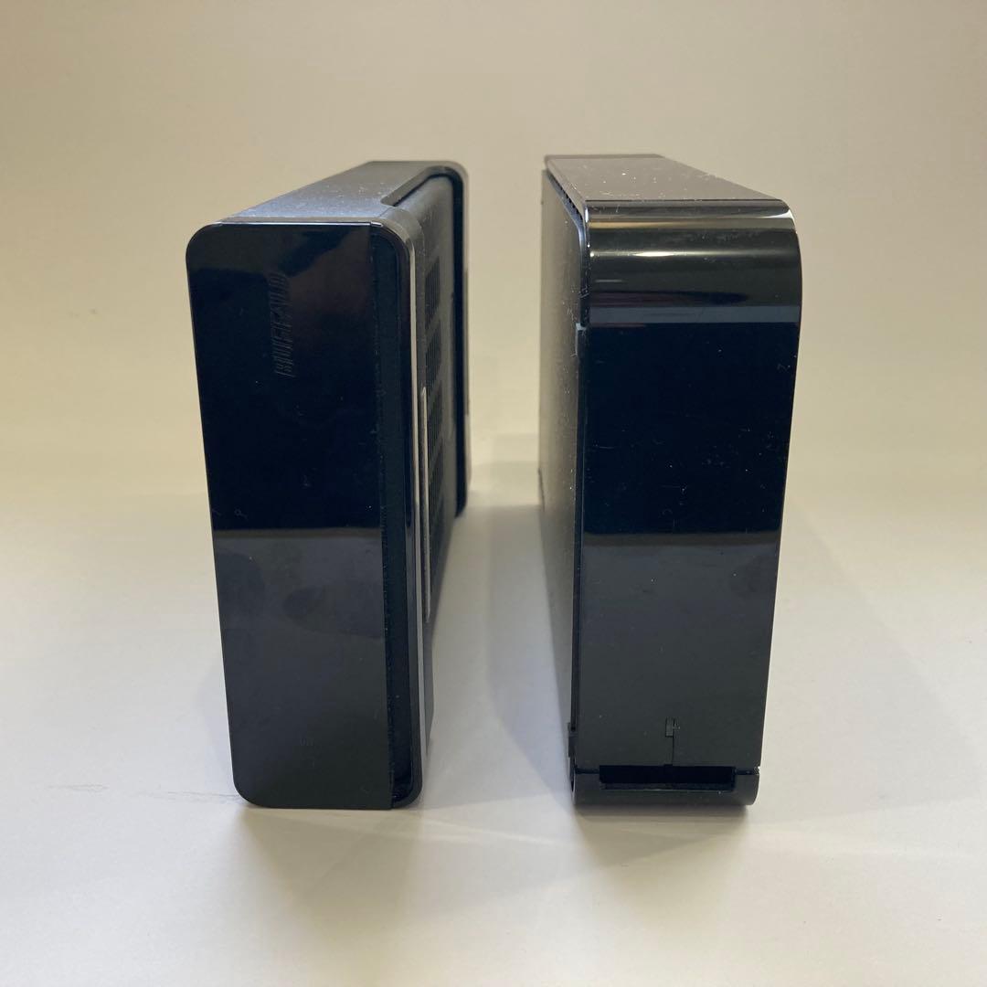 【TV録画用】BUFFALO 外付けHDD 2.0TB×2台まとめて