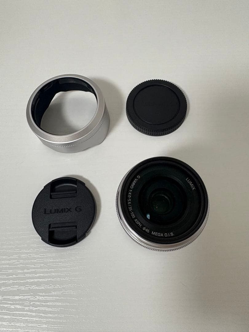 LUMIX ミラーレスカメラ オレンジ/シルバー