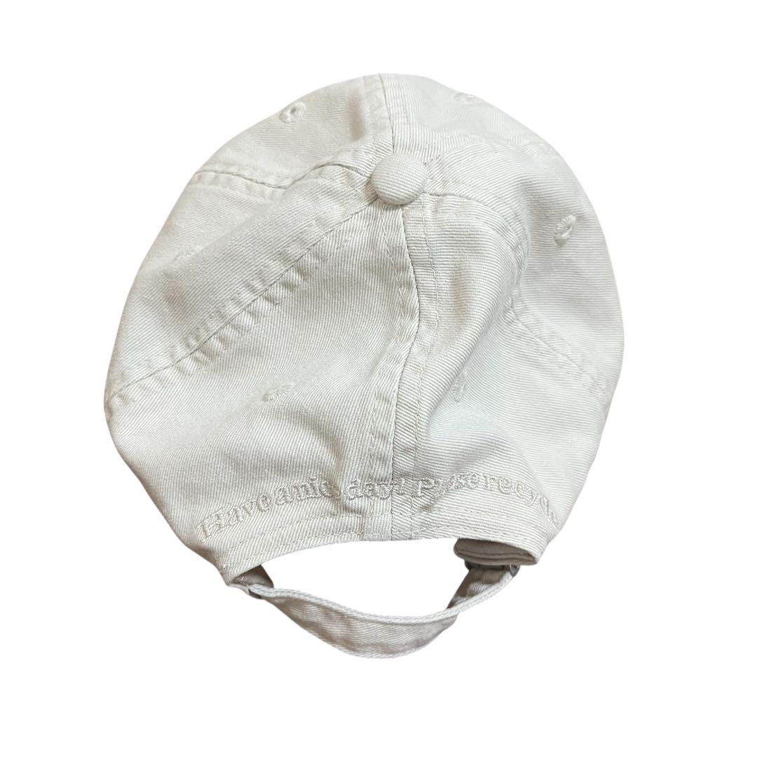 GANNI コットンキャンバスキャップ