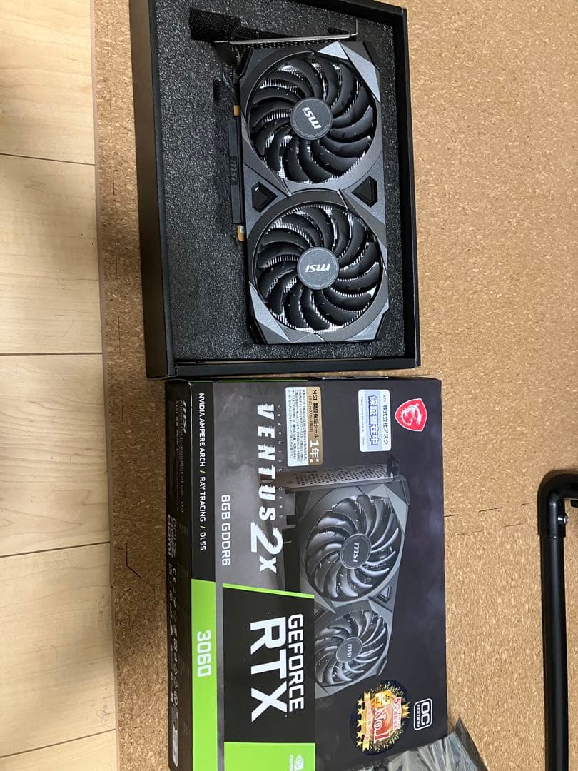 【K2商事様先約】【ジャンク品】 MSI RTX 3060 VENTUS 2X