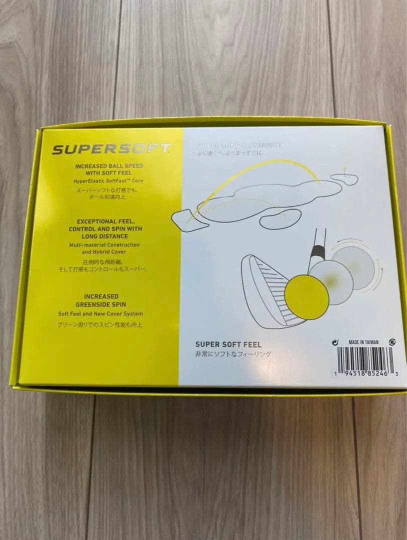 4ダース販売 callaway キャロウェイ スーパーソフト ゴルフボール 黄色