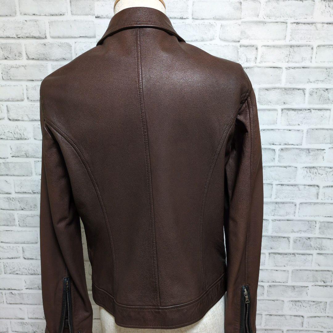 【美品】メンズ ポールスミス レザージャケット 皮ジャン　Paul Smith