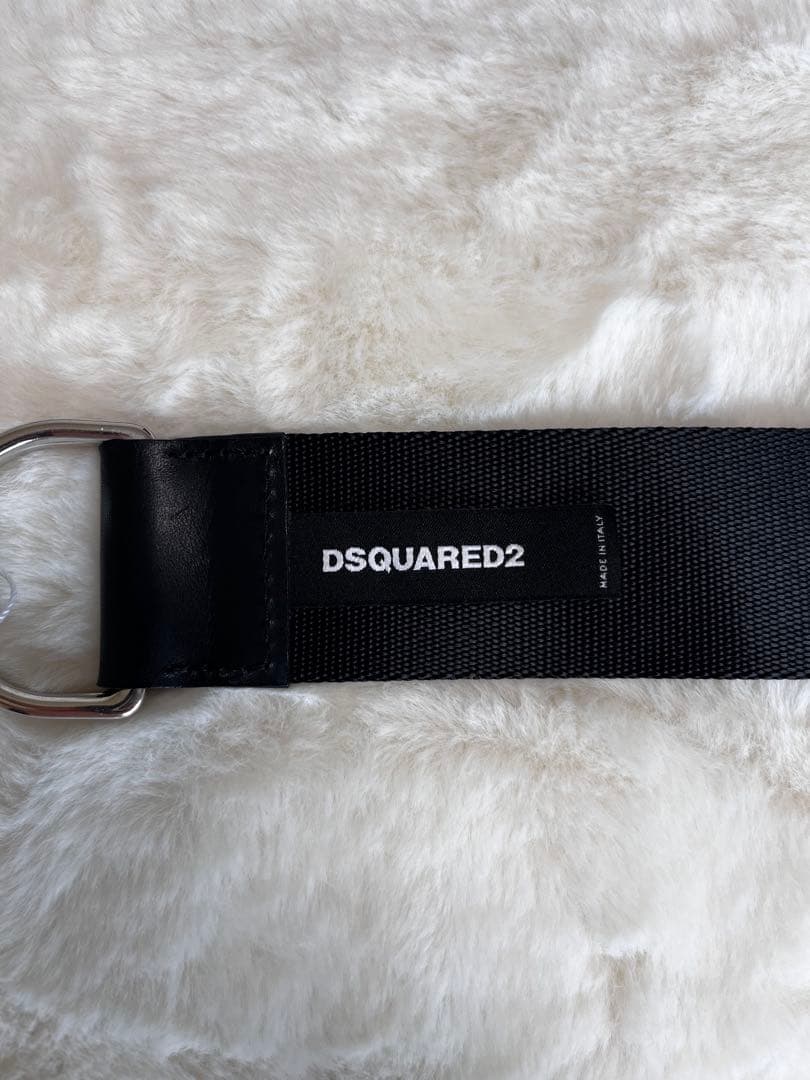 新品未使用‼️ DSQUARED2 ICONロゴ ベルト ブラック