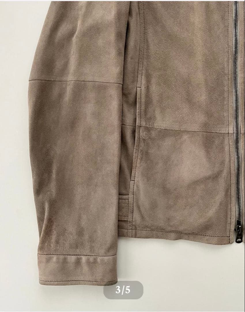 ジャケット・アウター EMPORIO ARMANI SS2004 Suede Biker Jacket