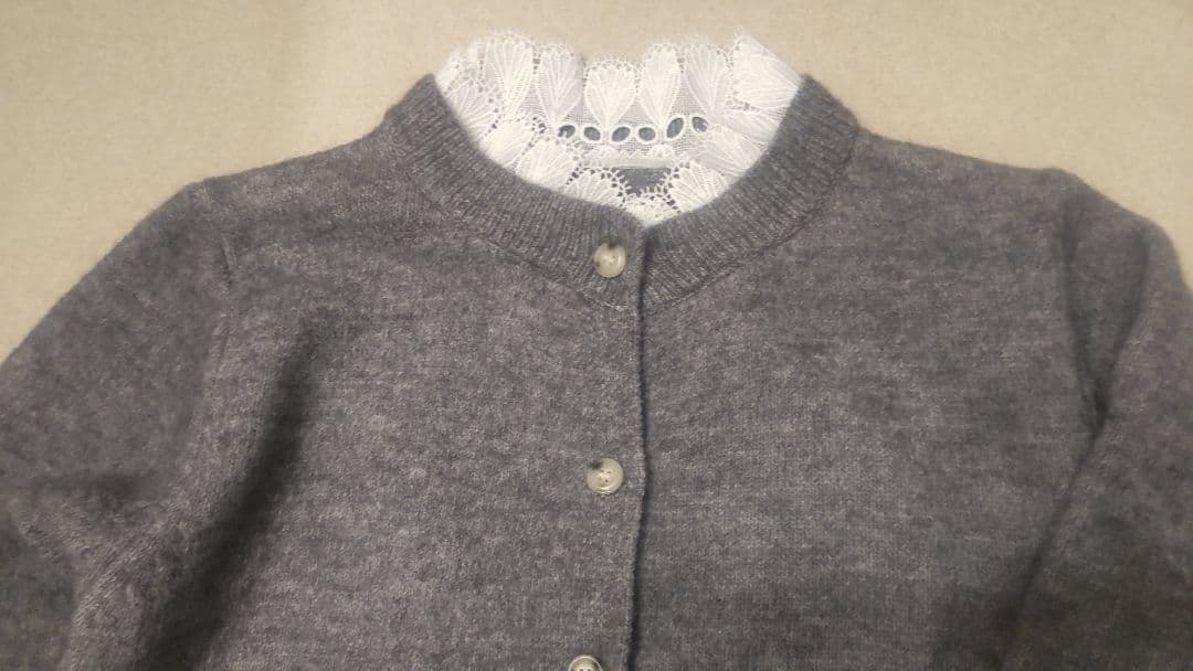 room306contemporary　Collared Cardigan