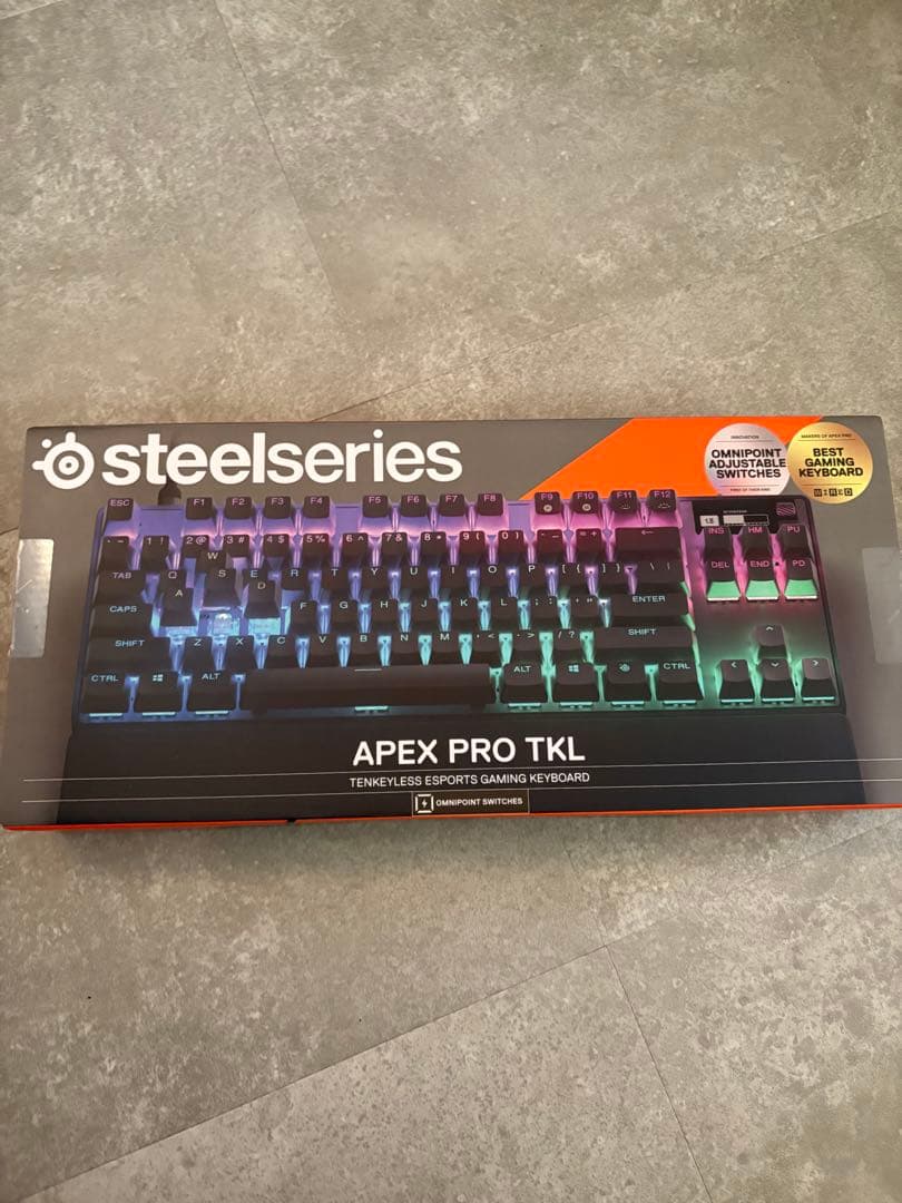 値下げ中！SteelSeries Apex Pro TKL 美品