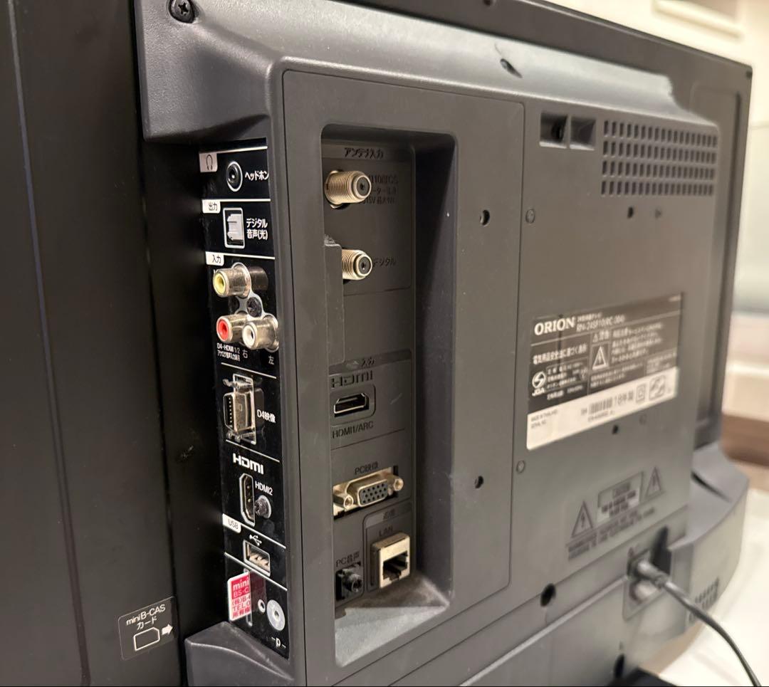 【Chromcast付き】テレビORION 24インチ