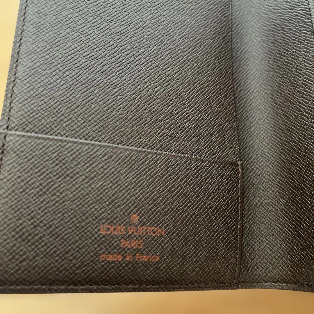 【未使用・正規品】ルイヴィトン ダミエ パスポートカバー 箱あり パスポール