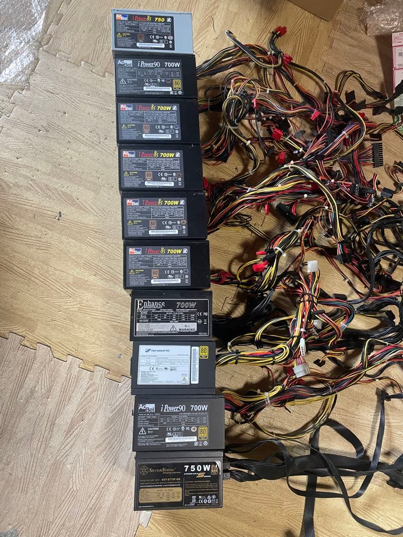 6/2-C 6 電源ユニット700Wx 10個セット